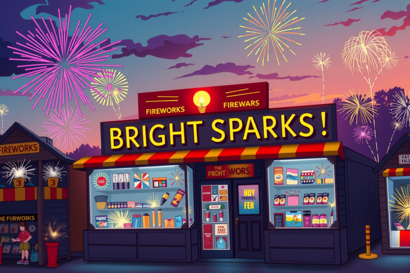 Bright Sparks: Fireworks Store In Oviedo, Florida