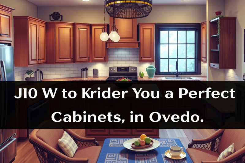 Finding The Perfect Cabinets In Oviedo, Florida