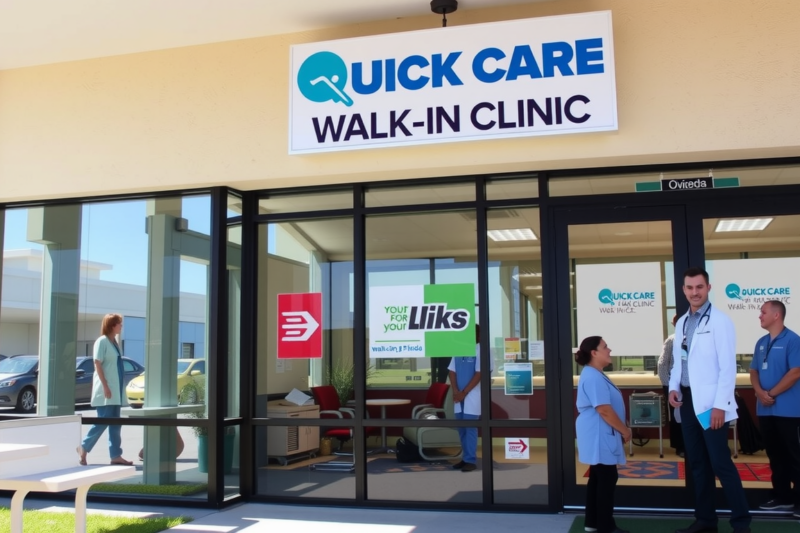 Quick Care: Walk-in Clinics In Oviedo, Florida