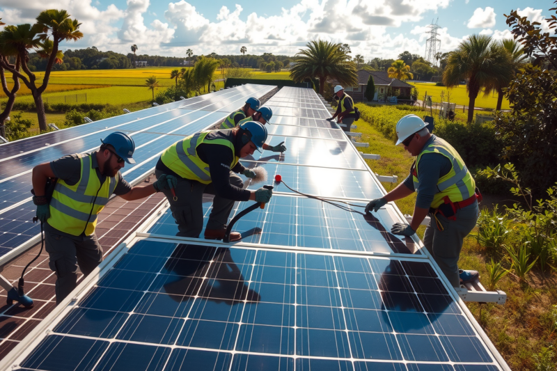 Keeping It Bright: Solar Panel Maintenance In Oviedo, Florida