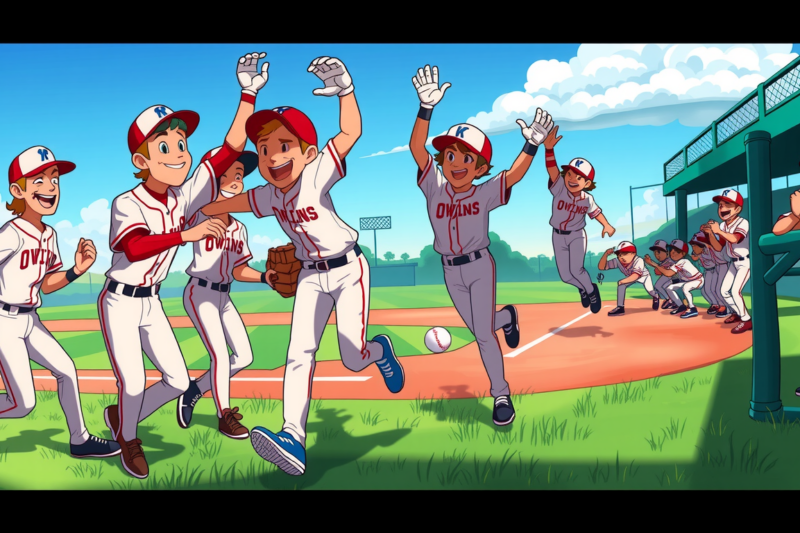 Home Runs And Team Spirit: Baseball Club In Oviedo, Florida