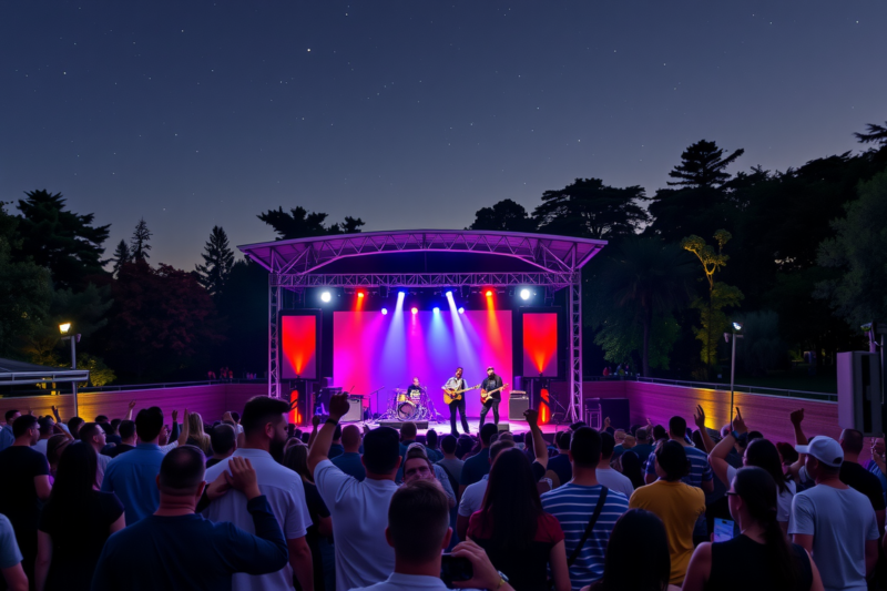 Outdoor Concerts And Events: Amphitheater In Oviedo, Florida