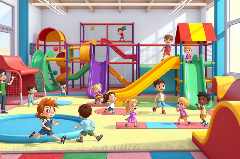 Fun And Safe Indoor Playgrounds In Oviedo, Florida
