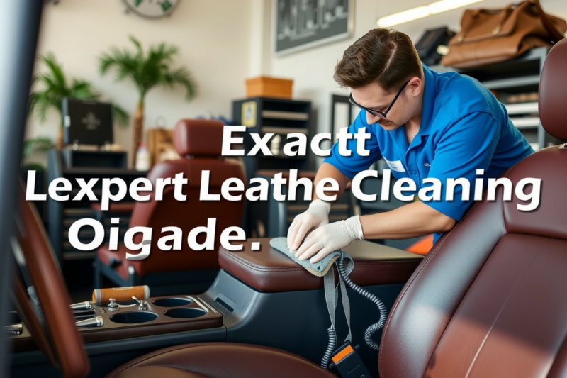 Expert Leather Cleaning Services In Oviedo, Florida