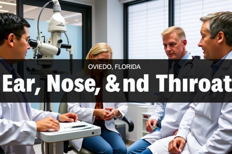 Ear, Nose, And Throat Specialists In Oviedo, Florida