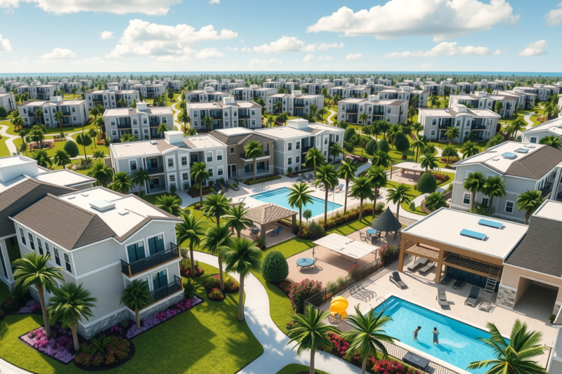 Living Spaces: Housing Complex In Oviedo, Florida