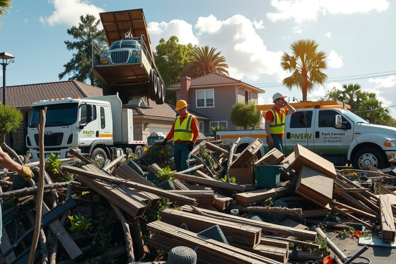 Cleaning Up: Debris Removal Services In Oviedo, Florida