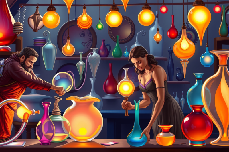 Art In Glass: Glass Blowers In Oviedo, Florida