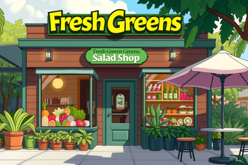 Fresh Greens: Salad Shop In Oviedo, Florida