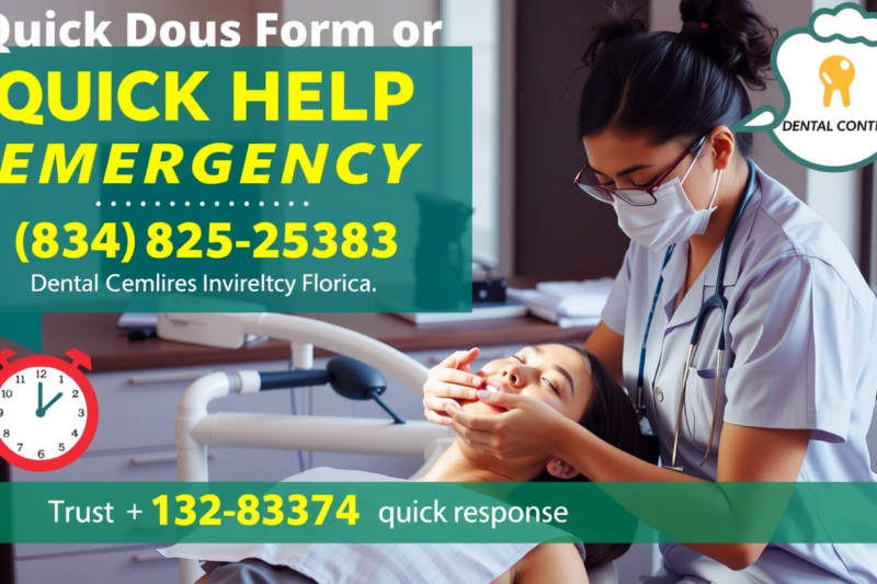 Quick Help For Dental Emergencies In Oviedo, Florida