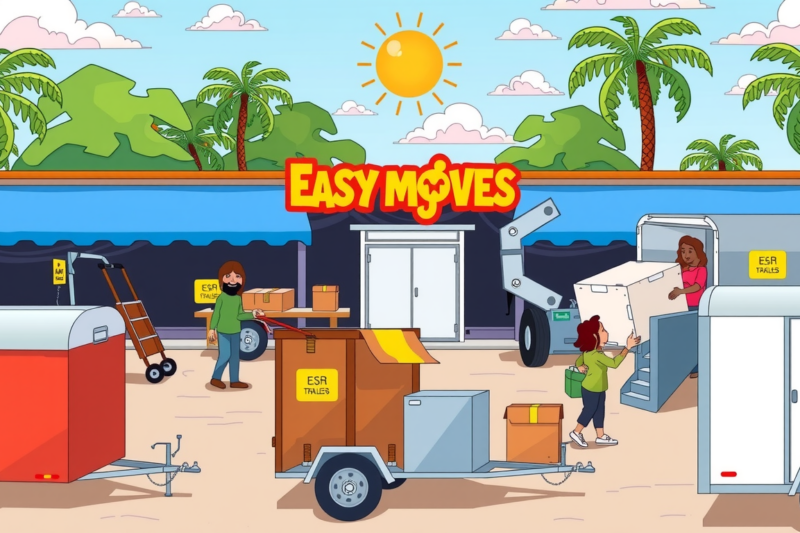 Easy Moves: Trailer Rental Services In Oviedo, Florida