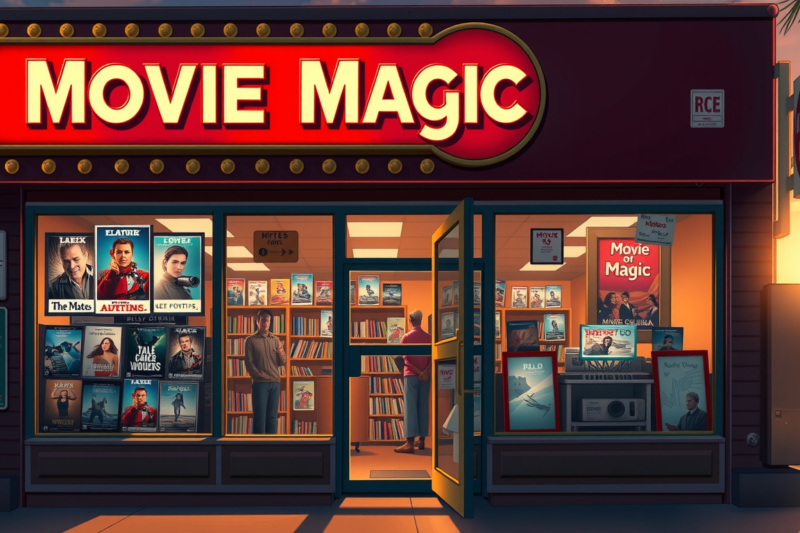 Movie Magic: Video Store In Oviedo, Florida