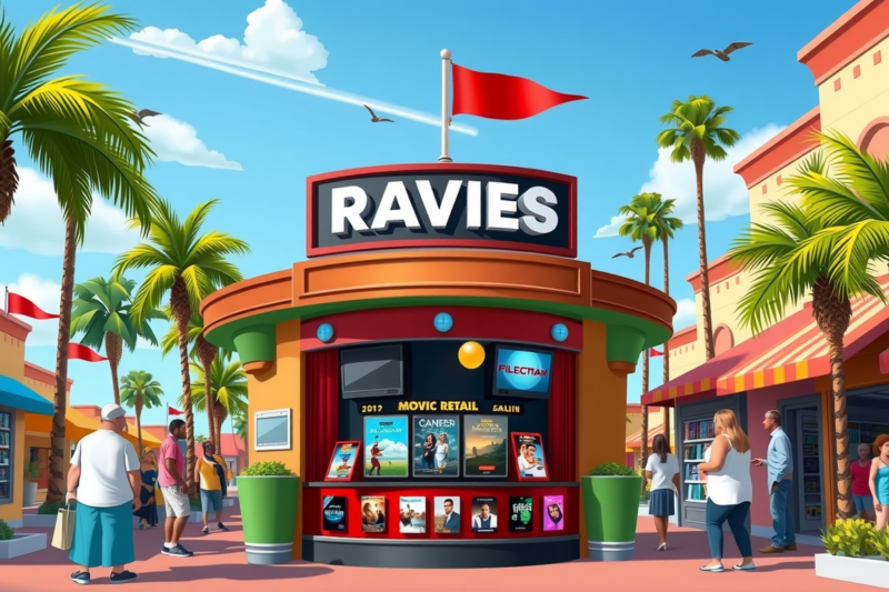 Find Your Favorite Films: Movie Rental Kiosk In Oviedo, Florida