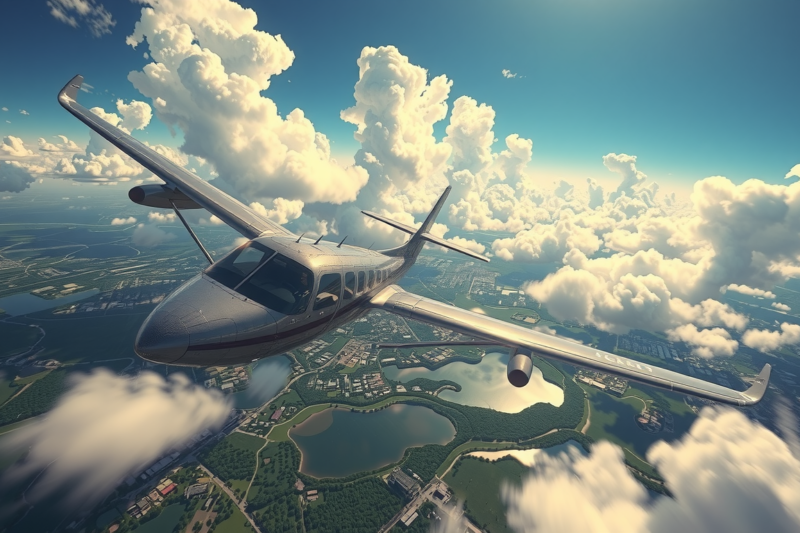 Soaring Skies: Airplane Adventures In Oviedo, Florida