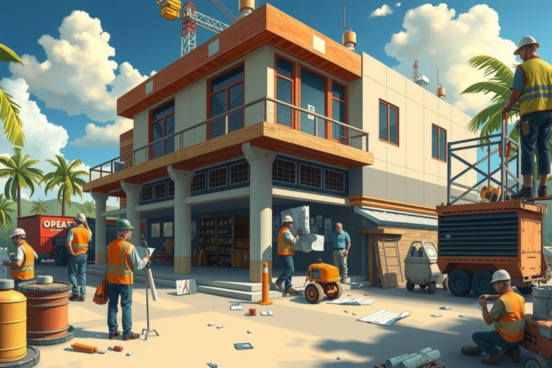 Building And Upkeep: Construction And Maintenance Office In Oviedo, Florida