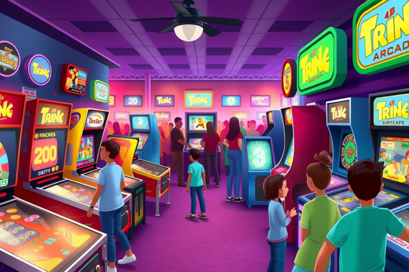 Fun And Games: Video Arcade In Oviedo, Florida