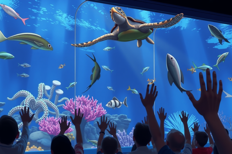 Exploring Underwater Wonders: Aquarium In Oviedo, Florida