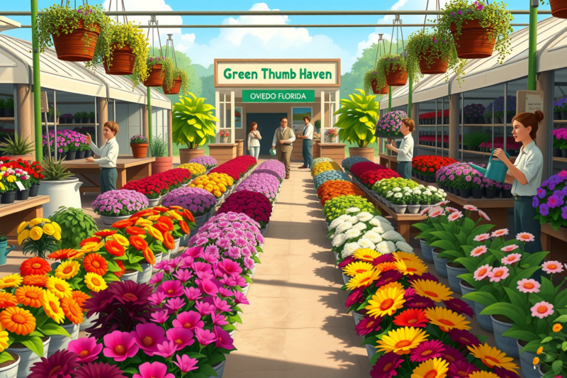 Green Thumb Haven: Wholesale Plant Nursery In Oviedo, Florida