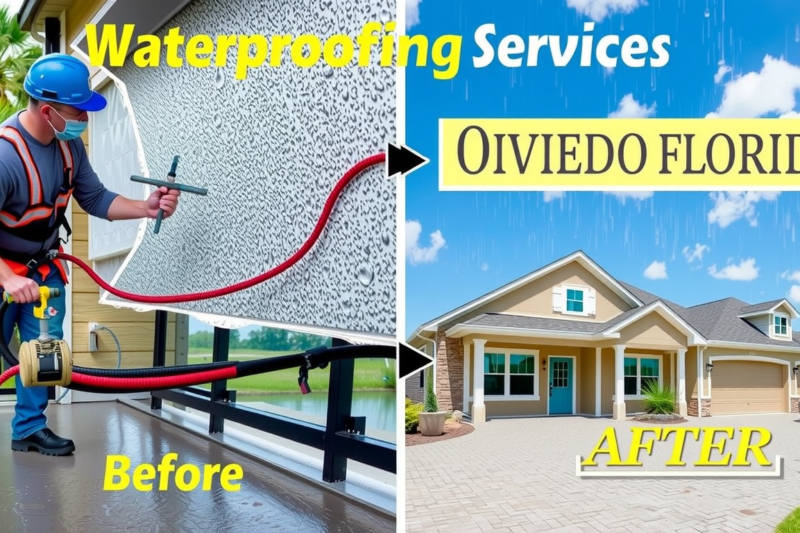 Keeping Dry: Waterproofing Services In Oviedo, Florida