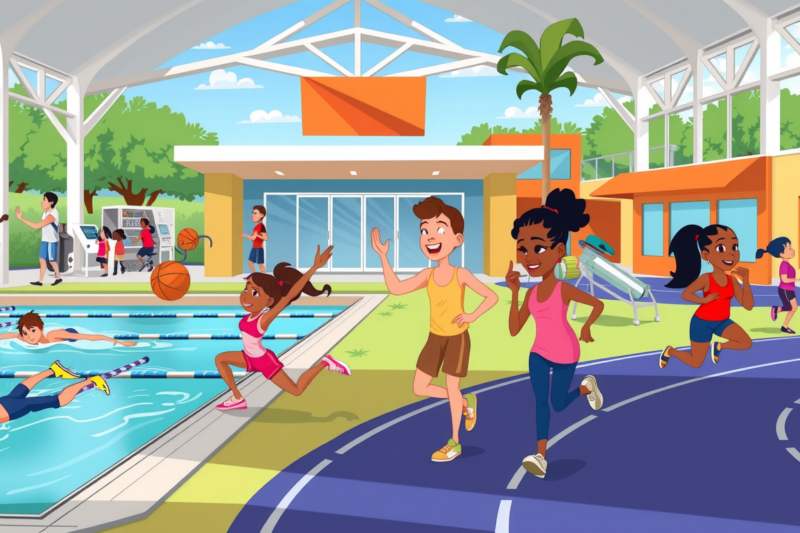 Fun And Fitness: Recreation Center In Oviedo, Florida