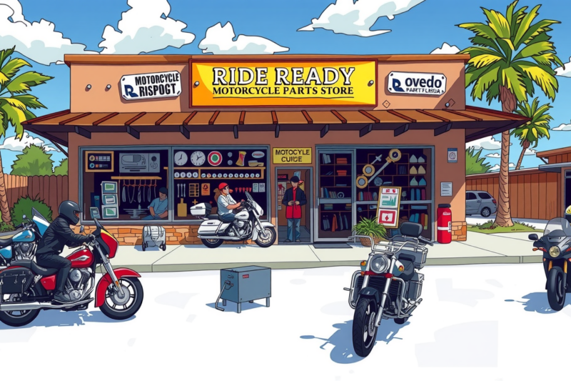 Ride Ready: Motorcycle Parts Store In Oviedo, Florida