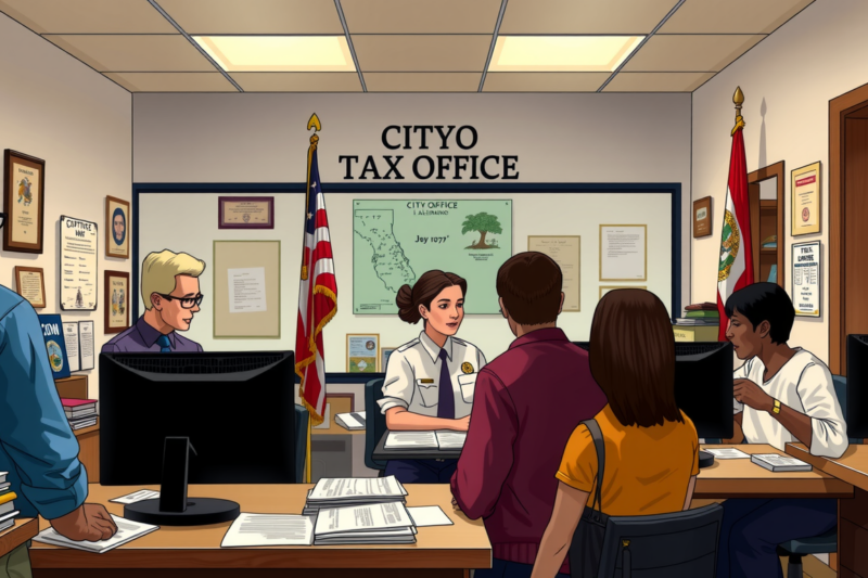 Handling Taxes: City Tax Office In Oviedo, Florida