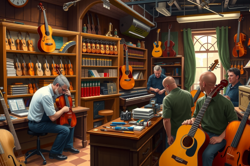 Tuning And Repairing: Musical Instrument Shops In Oviedo, Florida