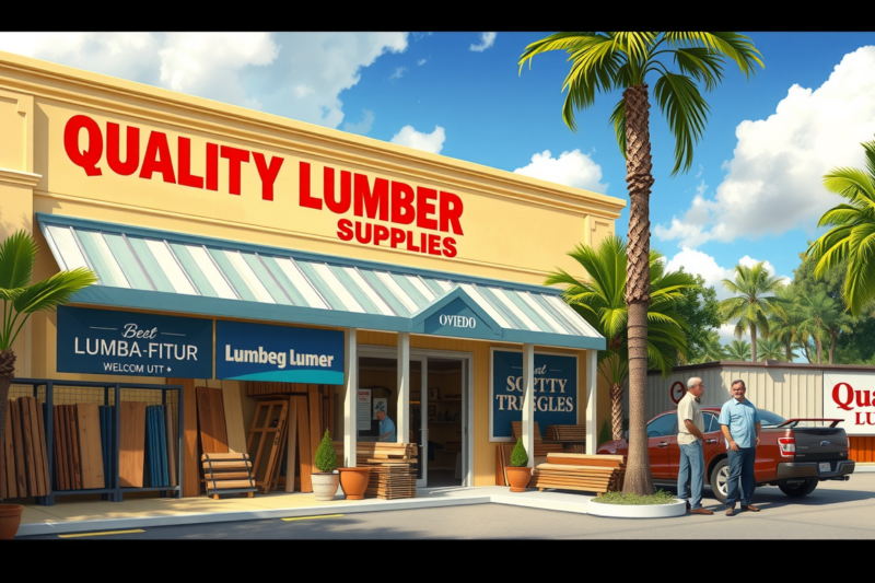 Quality Lumber Supplies In Oviedo, Florida