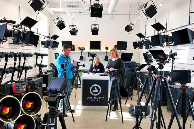 Rent Audiovisual Gear In Oviedo, Florida