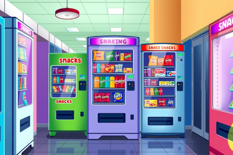 Quick Snacks: Vending Machines In Oviedo, Florida