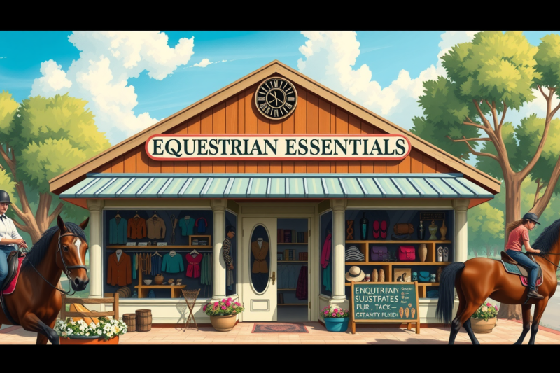 Equestrian Essentials: Tack Shop In Oviedo, Florida