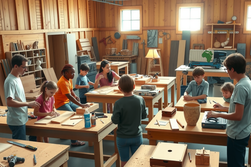 Crafting Skills: Wood Working Classes In Oviedo, Florida