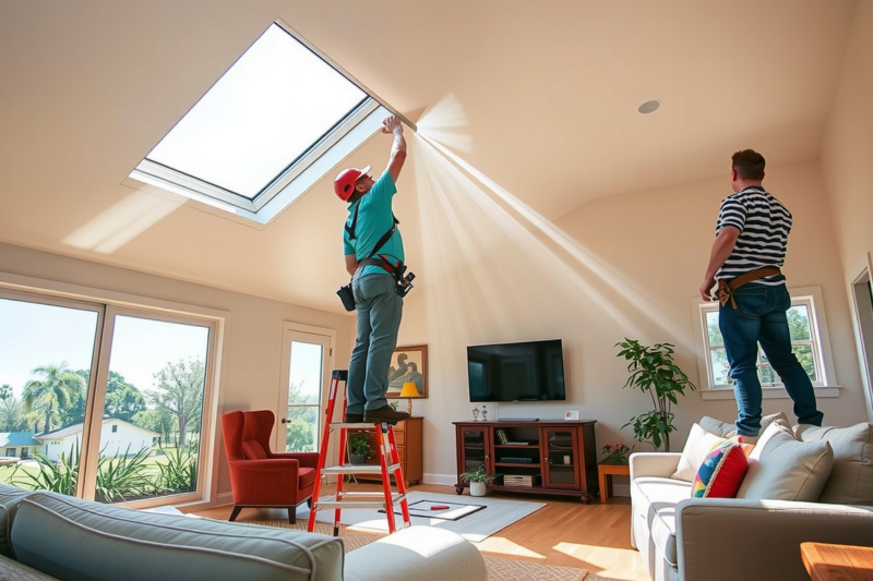 Brighten Your Space: Skylight Contractors In Oviedo, Florida
