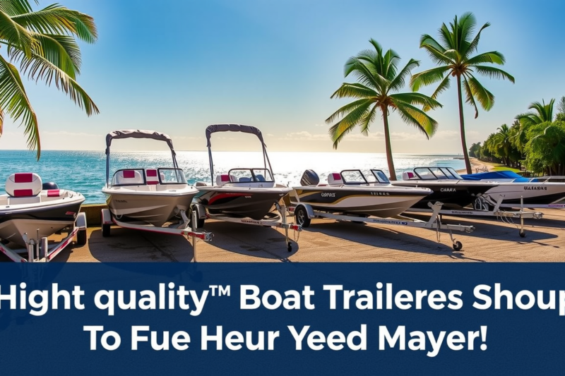 Find Your Perfect Boat Trailer In Oviedo, Florida