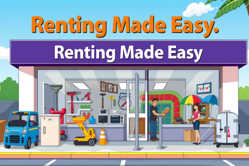 Renting Made Easy: Equipment Rental Agency In Oviedo, Florida