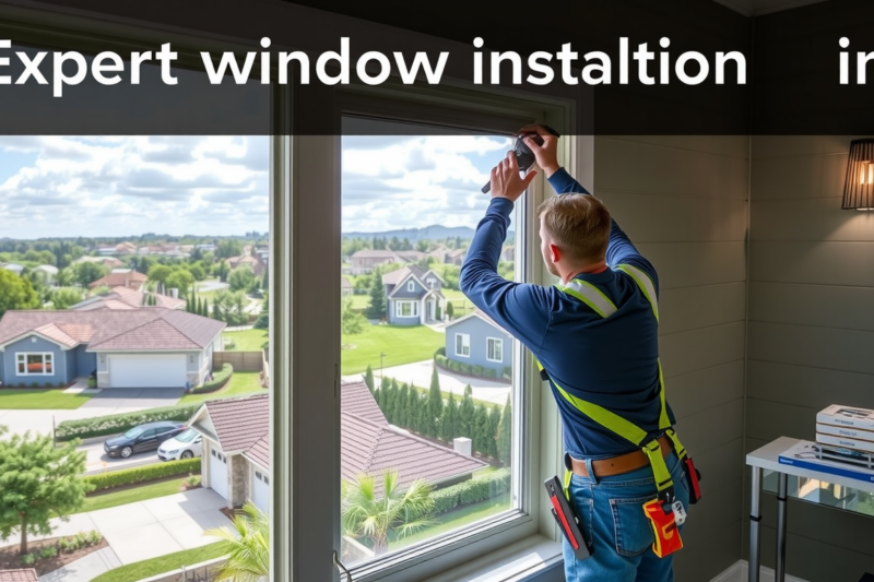 Expert Window Installation Services In Oviedo, Florida