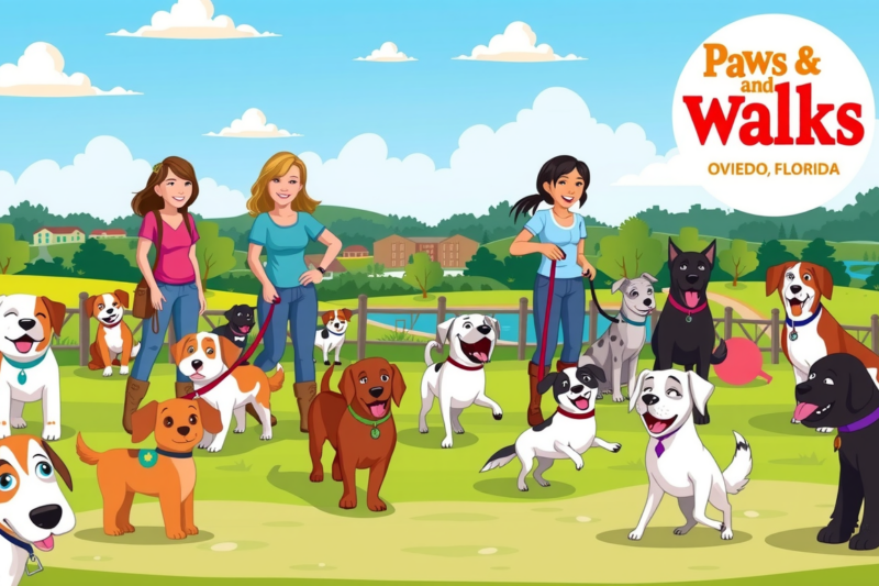 Paws And Walks: Dog Walker Services In Oviedo, Florida