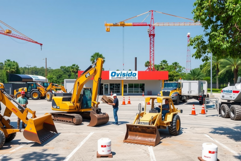 Renting Construction Equipment In Oviedo, Florida