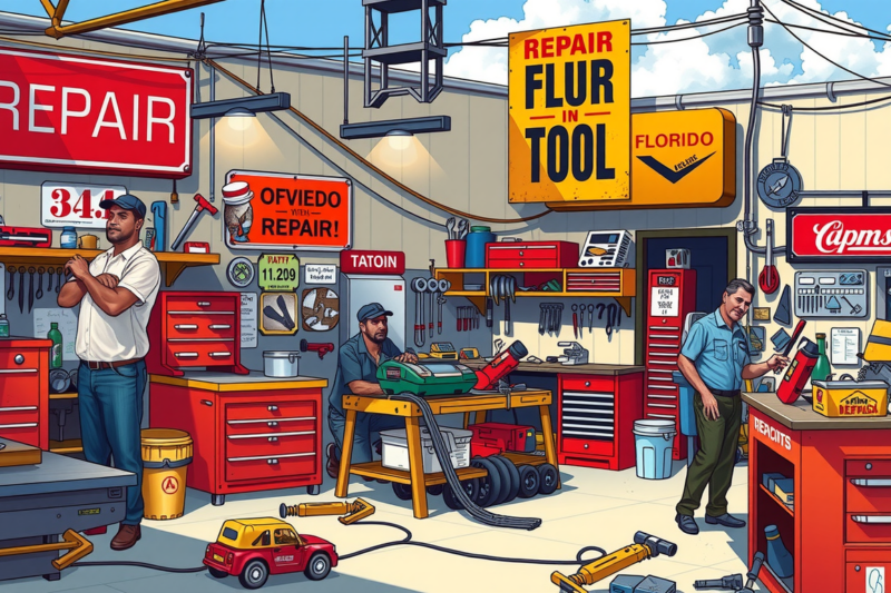Fixing Tools: Repair Shops In Oviedo, Florida