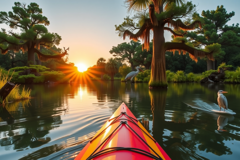 Paddling Adventures: Canoeing Spots In Oviedo, Florida