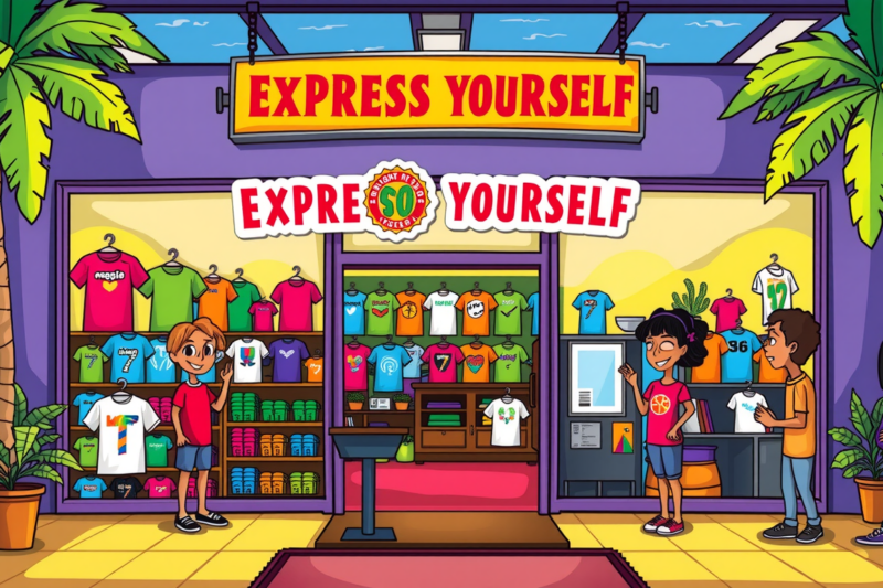 Express Yourself: Custom T-shirt Store In Oviedo, Florida