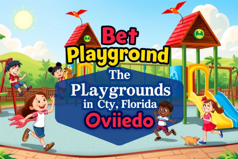 Fun And Play: Best Playgrounds In Oviedo, Florida
