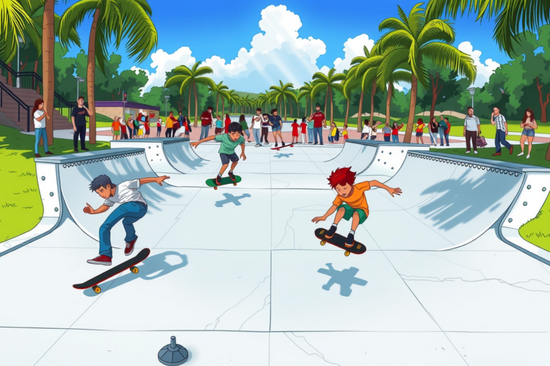 Skateboarding Fun: Parks In Oviedo, Florida