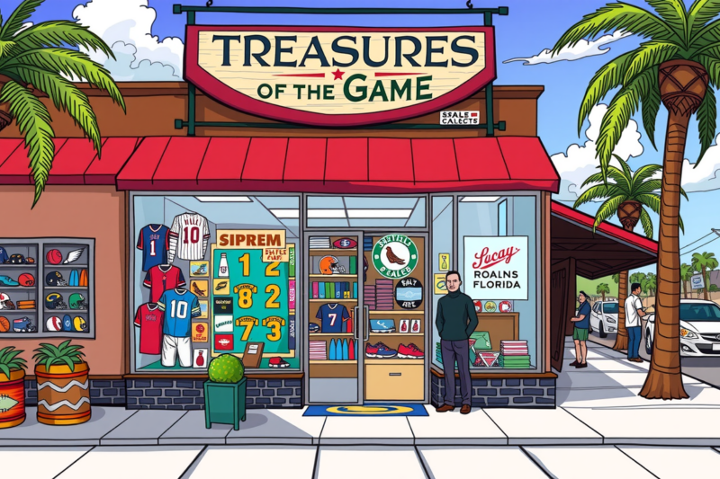 Treasures Of The Game: Sports Memorabilia Store In Oviedo, Florida