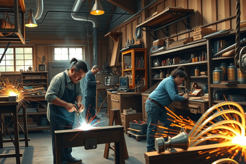 Crafting Metal: Workshops In Oviedo, Florida