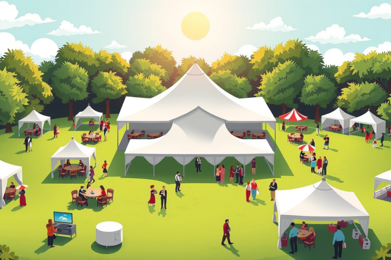 Outdoor Events Made Easy: Tent Rentals In Oviedo, Florida