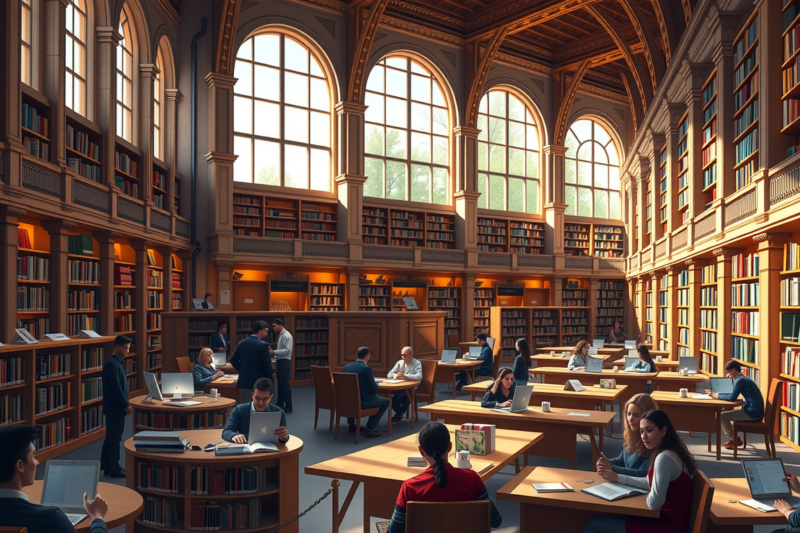 Exploring Knowledge: University Library In Oviedo, Florida