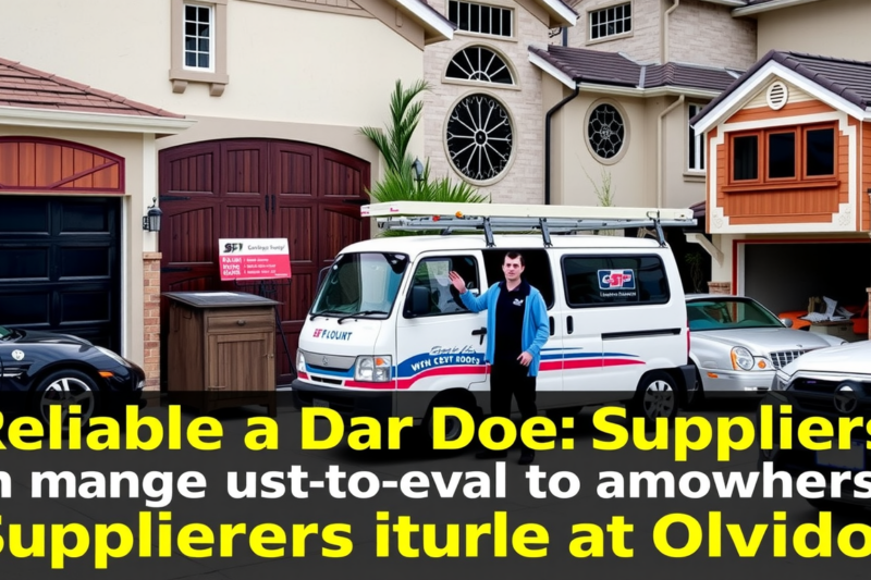 Reliable Garage Door Suppliers In Oviedo, Florida