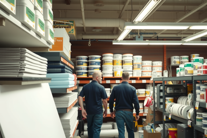 Finding Drywall Supplies In Oviedo, Florida