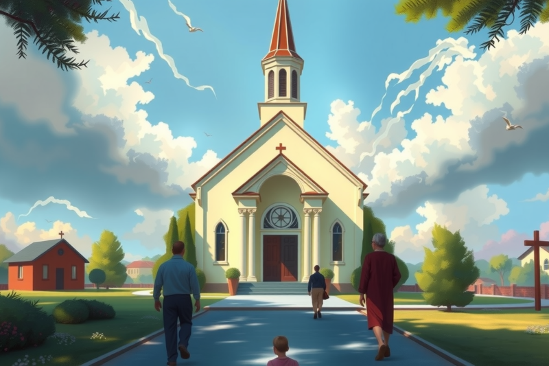 Finding Faith: Methodist Church In Oviedo, Florida